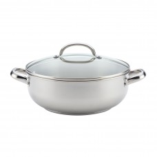Farberware Buena Cocina 6 Qt. Stainless Steel Round Soup Pot FBR2807